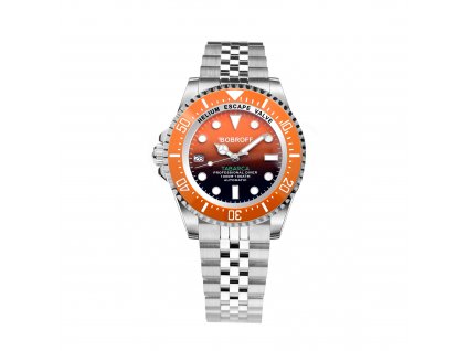 Pánské automatické hodinky BOBROFF stříbrné - BF0004ibnBFST