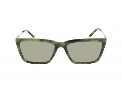 Dámské sluneční brýle DKNY hnědo zelená - DK709S305