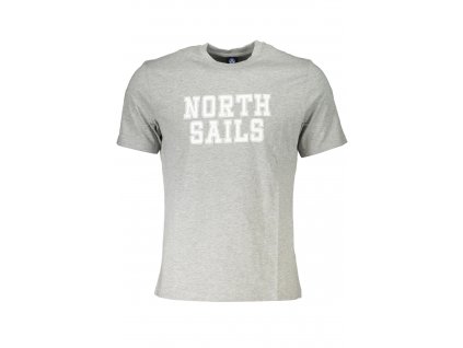 NORTH SAILS MEN SHORT SLEEVED T-SHIRT GRAY