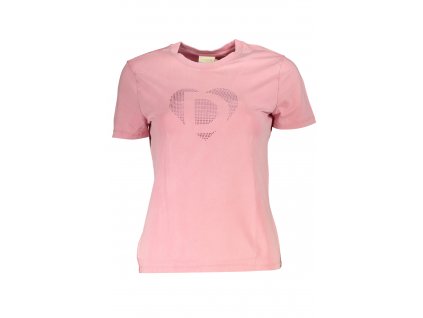 DESIGUAL WOMEN SHORT SLEEVE T-SHIRT PINK