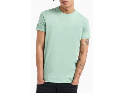Pánské triko s krátkým rukávem Armani exchange 8NZT74 ZJA5Z zelený