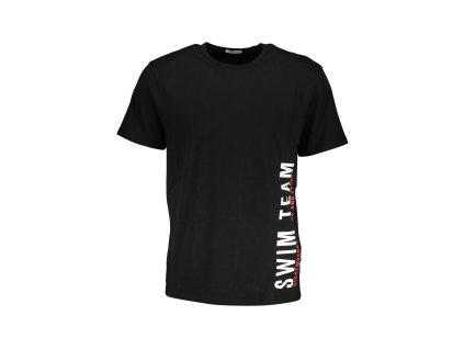 BIKKEMBERGS MEN SHORT SLEEVE T-SHIRT BLACK