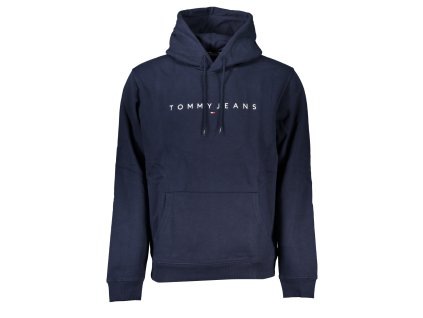 TOMMY HILFIGER MEN BLUE ZIPLESS SWEATSHIRT