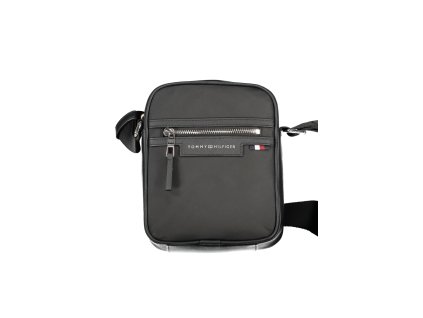 TOMMY HILFIGER MEN BLACK SHOULDER BAG