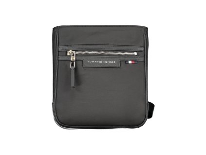 TOMMY HILFIGER MEN BLACK SHOULDER BAG