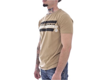 Pánské triko s krátkým rukávem Just Emporio JE-MELIM-01 hnědý