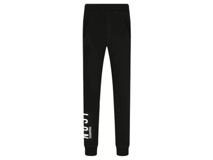 Pánské streetwearové kalhoty Dsquared2 S79KA0002 černé