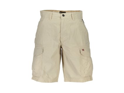 NAPAPIJRI MEN BEIGE BERMUDA PANTS