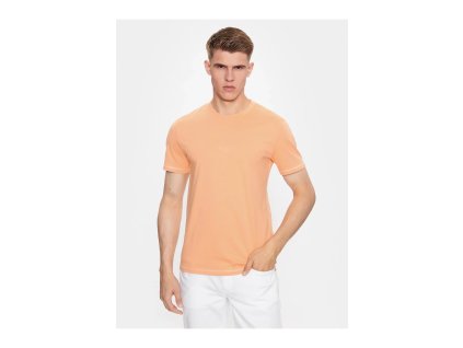Pánské triko s krátkým rukávem Guess jeans M2YI72 I3Z14 oranžový