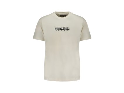 NAPAPIJRI MEN SHORT SLEEVED T-SHIRT WHITE