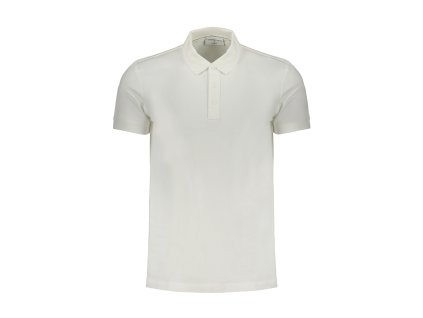 CALVIN KLEIN MEN WHITE SHORT SLEEVE POLO SHIRT