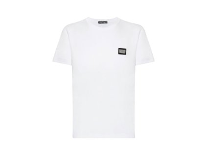 Pánské triko s krátkým rukávem Dolce&Gabbana G8PT1T G7F2I bílý