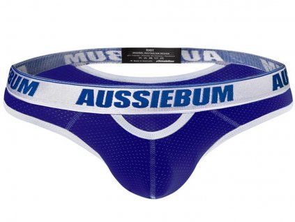 prodyšné slipy z mikrovlákna AussieBum RIOT Brief Royal2