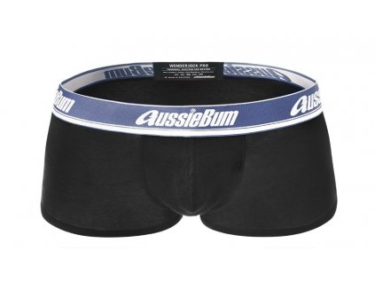 7boxerky aussiebum wonder jock pro s push up kapsou wj black