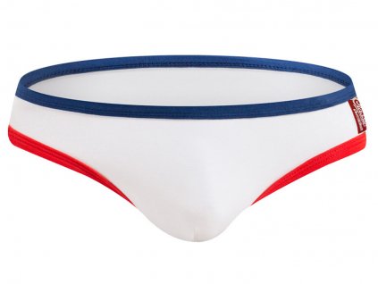 Retro slipy AussieBum s Micromodalem TeeBall Navy:White12