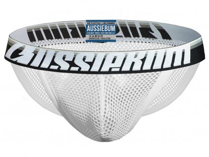 Průhledné Bikini AussieBum Mesh CATCH 2.0 White11