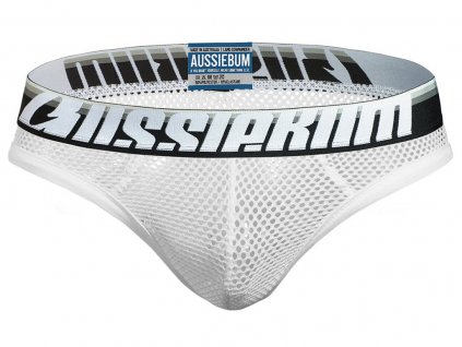 Průhledné Slipy AussieBum Mesh CATCH 2.0 White11