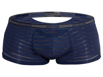 Elegantní poloprůhledné boxerky AussieBum JACK Navy11