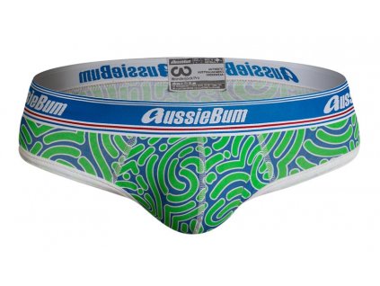 2 push up slipy aussiebum s kapsou wonder jock pro impression green