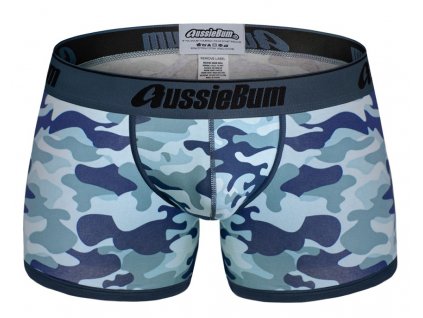 Boxerky AussieBum CottonSoft 2.0 Camo Blue1 kópia 1024px