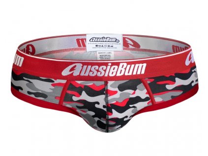 Slipy AussieBum CottonSoft 2.0 Camo Red2 kópia 1024px