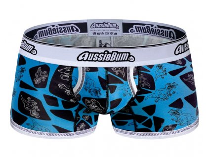 Push Up Boxerky AussieBum Enlarge 2.0 Dino Blue2 kópia 1024px