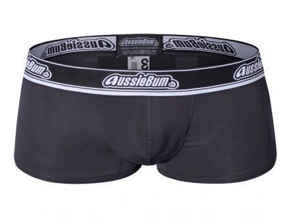 Push-up Men's Boxer Briefs aussieBum WonderJock 2.0 Charcoal