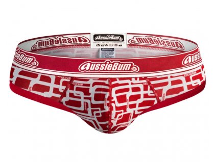 Push up Slipy AussieBum WonderJock 2.0 ShapeShift Red1 kópia 1024px