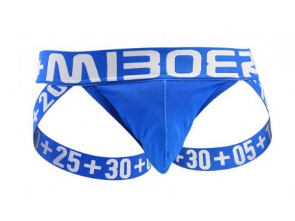 sexy jockstrap miboer s pohodlnou kapsou modra