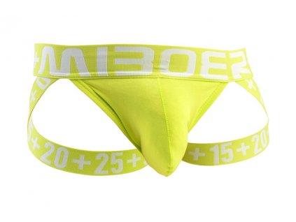 Sexy Jockstrap MIBOER s pohodlnou kapsou - Neon Green