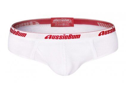 1 slipy s jemnym vroubkem aussiebum classic value white