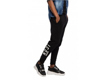 Pánské streetwearové kalhoty Dsquared2 S79KA0002 černé