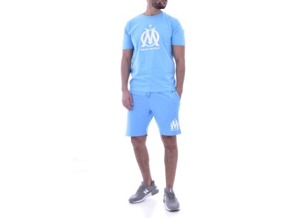 Pánské triko s krátkým rukávem Olympique de marseille OMG23021 modrý