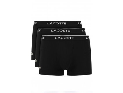Boxerky Lacoste 3Pack 5H3389 černé
