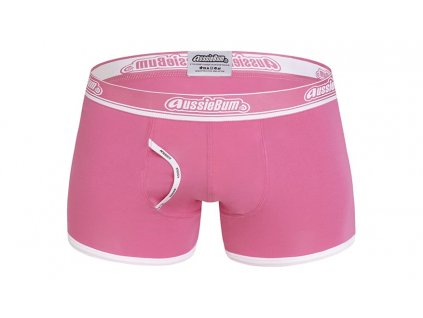 3 aussiebum boxerky s poklopcem cotton candy ruzova