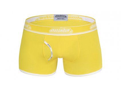 3 aussiebum boxerky s poklopcem cotton candy zluta