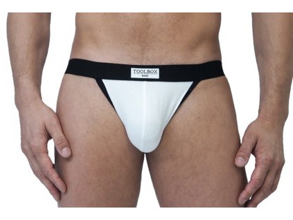 4originalni cesky jockstrap mario nosimtrenky black white