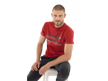 Pánské triko s krátkým rukávem Just Emporio JE-MELTON-A červený
