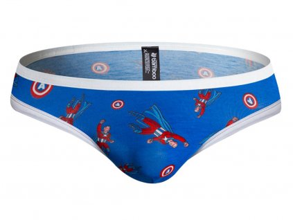 Retro slipy AussieBum s Micromodalem TeeBall SuperHero