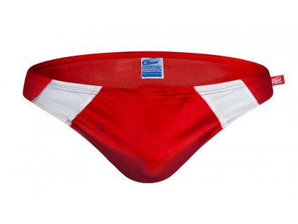 2 push up slipove plavky aussiebum competition crew shell haven red