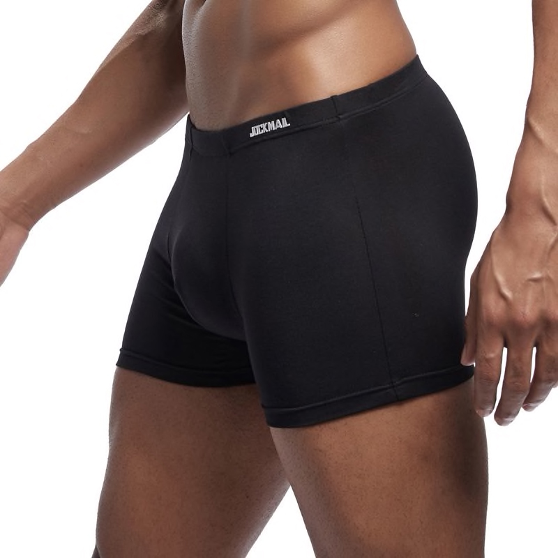 Elastické boxerky JOCKMAIL z modalu Barva: Černá, Velikost: XXL, Velikost dle značky: Pro obvod pasu (95-100cm)
