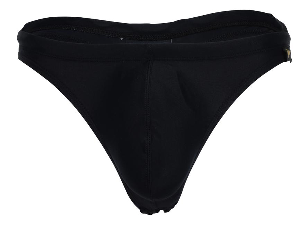 Plavky TANGA Andrew Christian San Tropez 7807 Black Barva: Černá, Velikost: M