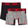 1panske boxerky puma z mikrovlakna 671018001 2pack cerna cervena
