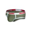 2 slipy s jemnym vroubkem aussiebum classic original army marle