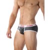 slipy s jemnym vroubkem aussiebum classic original grey marle brief1