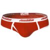Slipy s jemným vroubkem AussieBum Classic Original Red Brief1