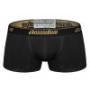 Boxerky AussieBum CottonSoft Onyx Black Hipster1