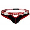 * Bestseller prodyšný jockstrap z mikrovlákna AussieBum RIOT Jock Black (Barva Černá, Velikost XXL)