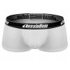 Pánské Push up boxerky AussieBum s kapsou Wonder Jock WJ Air Hipster White1