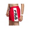 Pánské šortkové plavky FILA Racing Red